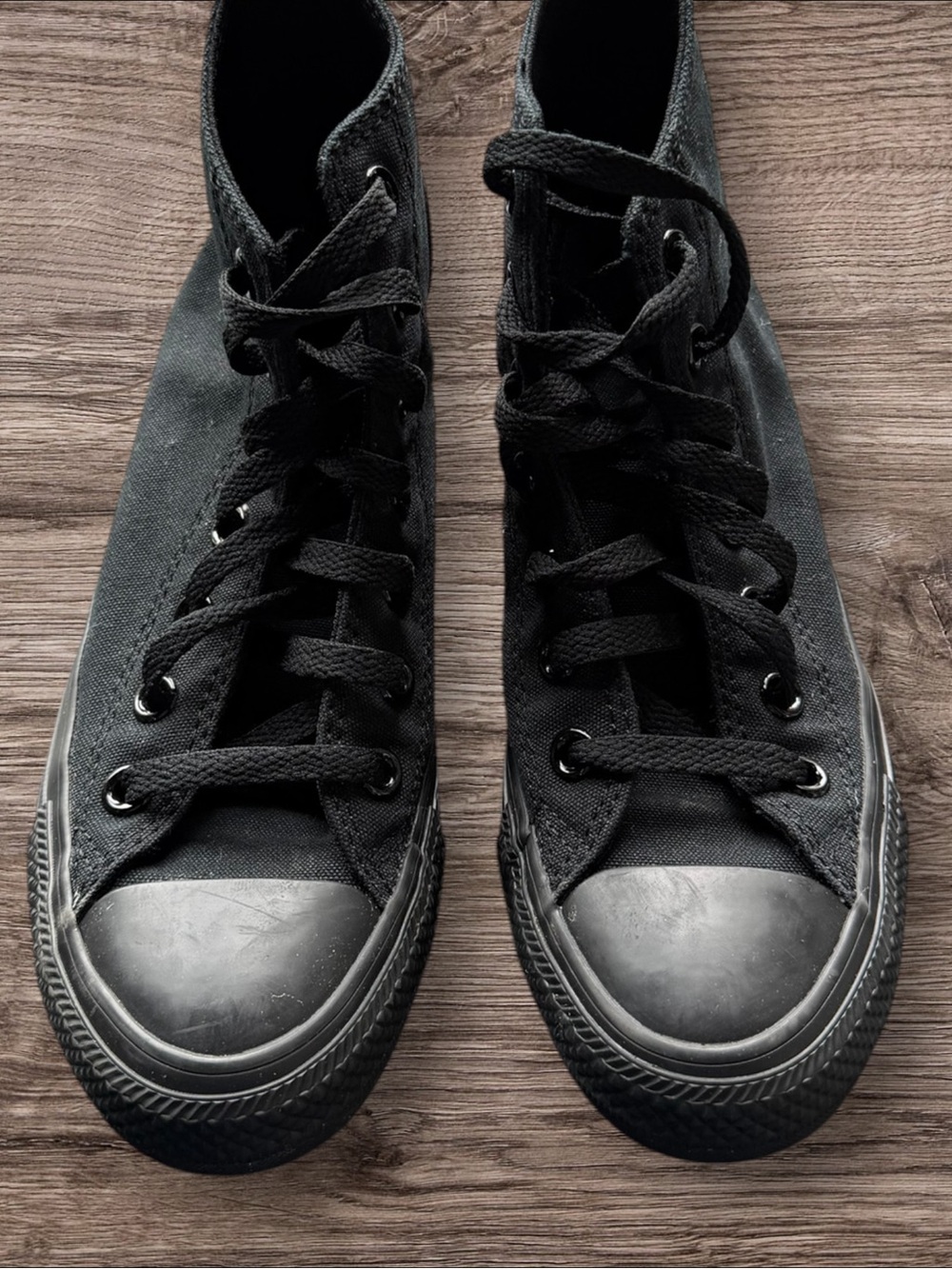 Converse Black High-Top Canvas Sneakers